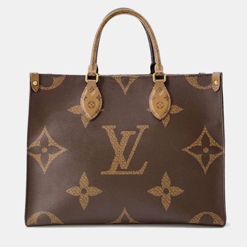 Louis Vuitton Onthego Red Monogram Monogram Reverse Canvas Monogram Giant MM Bag - Louis Vuitton - Modalova