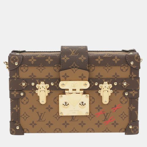 Louis Vuitton Monogram Reverse Canvas Petite Malle Shoulder Bag - Louis Vuitton - Modalova