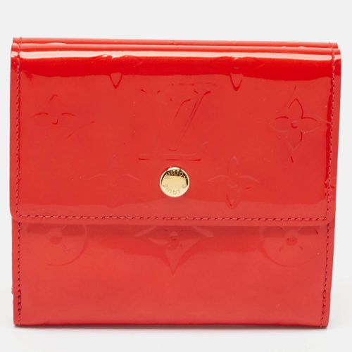 Louis Vuitton Red Monogram Vernis Elise Wallet - Louis Vuitton - Modalova