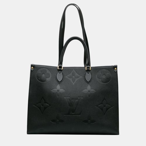 Louis Vuitton Black Monogram Empreinte Leather Onthego GM Tote Bag - Louis Vuitton - Modalova