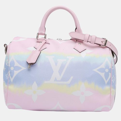 Pink/ Monogram Giant Canvas Escale Speedy Bandouliere 30 Shoulder Bag - Louis Vuitton - Modalova