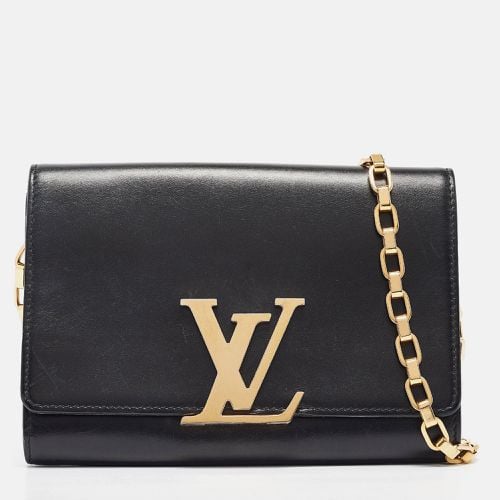 Louis Vuitton Black Leather Chain Louise GM Bag - Louis Vuitton - Modalova