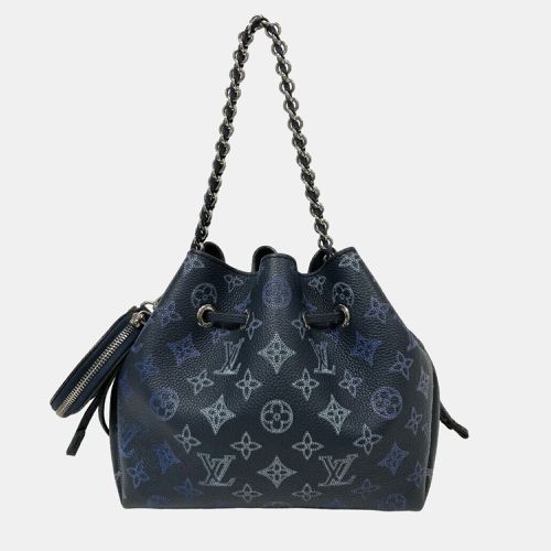 Louis Vuitton Blue Mahina Leather Flight Mode Bella Bucket Bag - Louis Vuitton - Modalova