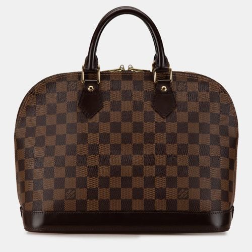 Louis Vuitton Brown Damier Ebene Alma PM Bag - Louis Vuitton - Modalova