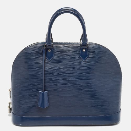 Louis Vuitton Blue Marine Epi Leather Alma GM Bag - Louis Vuitton - Modalova