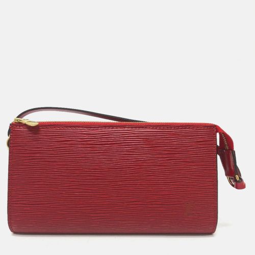 Louis Vuitton Red Epi Leather Pochette Shoulder Bag - Louis Vuitton - Modalova