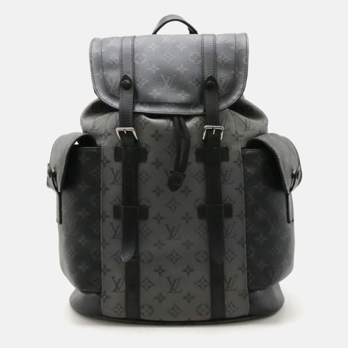 Louis Vuitton Grey Monogram Eclipse Christopher MM Backpack - Louis Vuitton - Modalova