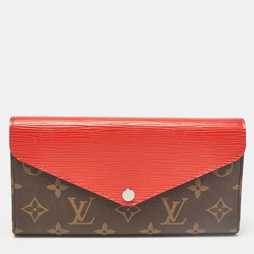 Louis Vuitton Cherry Epi Leather and Monogram Canvas Marie-Lou Long Wallet - Louis Vuitton - Modalova