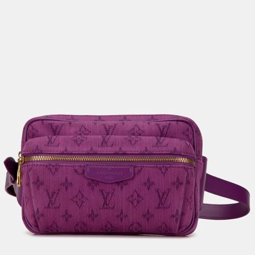 Louis Vuitton Purple Monogram Denim Outdoor Bumbag - Louis Vuitton - Modalova