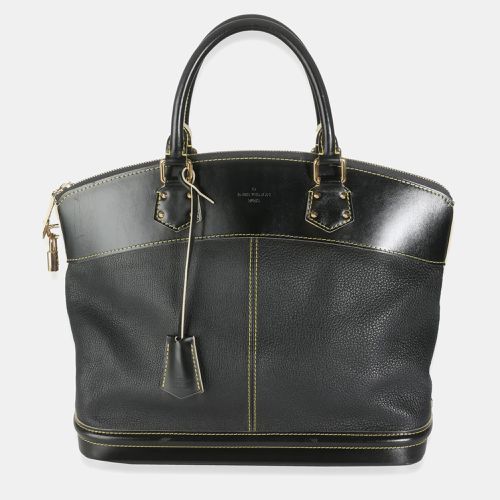 Louis Vuitton Black Leather Suhali Lockit MM Bag - Louis Vuitton - Modalova