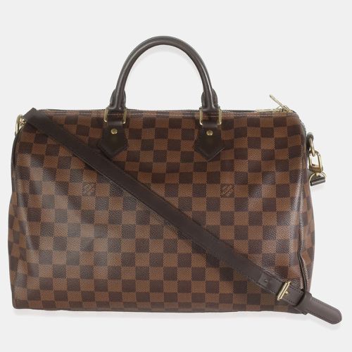 Louis Vuitton Damier Ebene Canvas Speedy Bandouliere 35 Bag - Louis Vuitton - Modalova