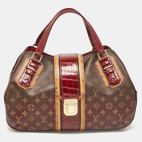 Louis Vuitton Bordeaux Monogram Canvas Limited Edition Mirage Griet Exotic Bag - Louis Vuitton - Modalova