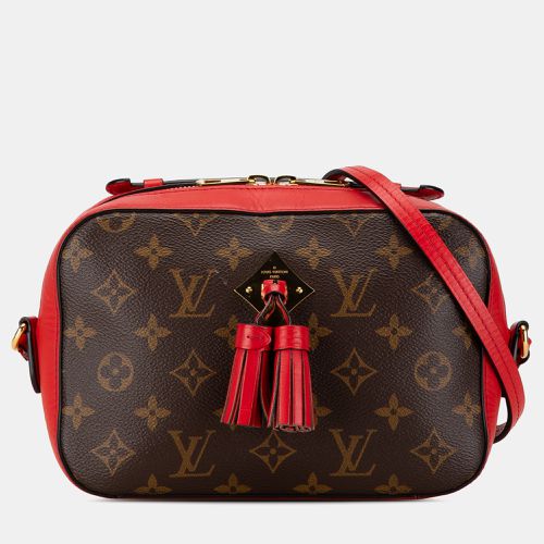 Louis Vuitton Brow/Red Monogram Saintonge Bag - Louis Vuitton - Modalova