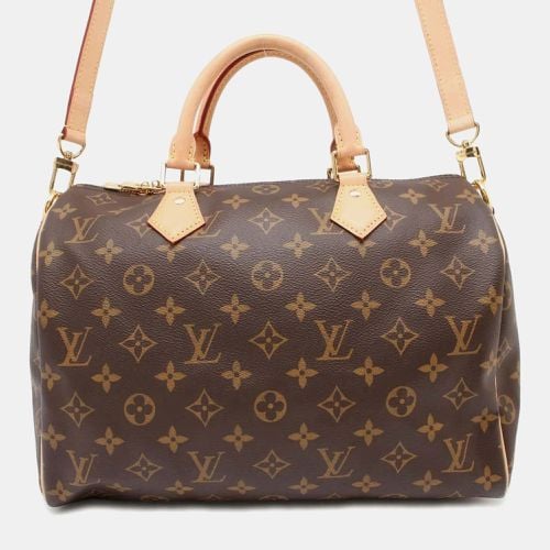 Louis Vuitton Brown Monogram Speedy Bandouliere 30 Satchel Bag - Louis Vuitton - Modalova