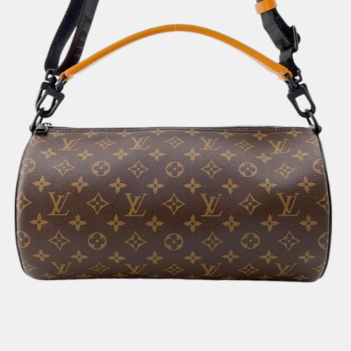 Black Monogram Macassar Soft Polochon Handbag - Louis Vuitton - Modalova