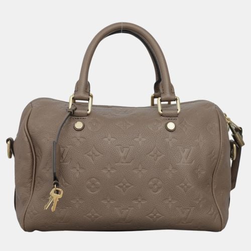 Louis Vuitton Light Brown Monogram Empreinte Leather Speedy Bandouliere 25 Bag - Louis Vuitton - Modalova