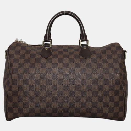 Damier Ebene Speedy Bandou 35 Bag - Louis Vuitton - Modalova