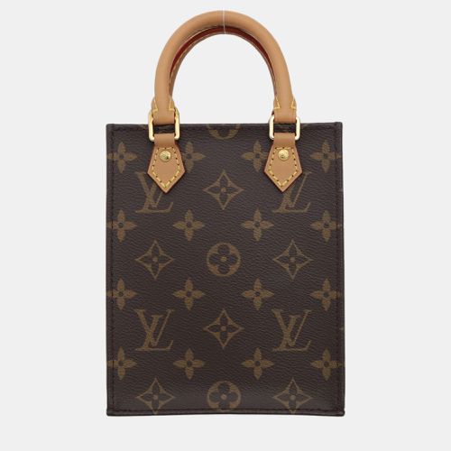 Louis Vuitton Brown Monogram Canvas Small Flat Tote Bag - Louis Vuitton - Modalova