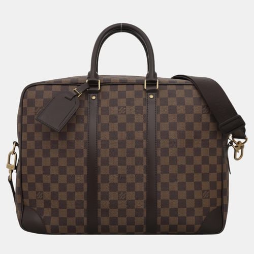 Damier Ebene Canvas Briefcase Bag - Louis Vuitton - Modalova