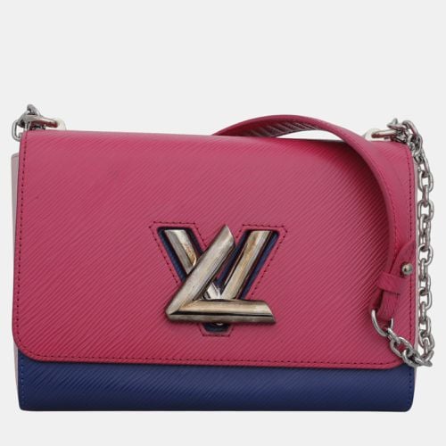 Louis Vuitton Soft Pink, Pink, Blue Epi Leather Twist MM Bag - Louis Vuitton - Modalova