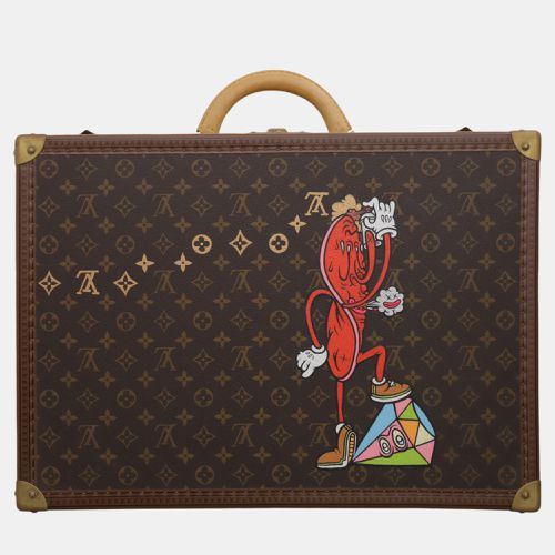 Louis Vuitton Brown Monogram Canvas Bisten 55 Luggage Bag - Louis Vuitton - Modalova