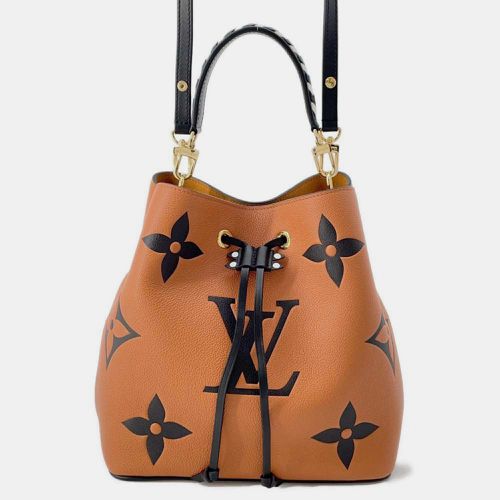 Louis Vuitton Caramel/Black Monogram / Giant Neonoe bag - Louis Vuitton - Modalova