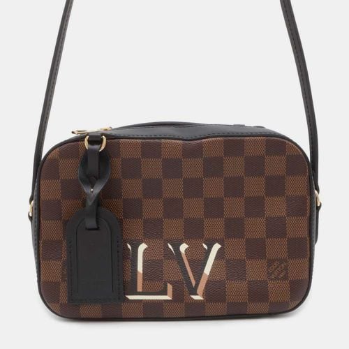 Louis Vuitton Noir Damier Ebene Canvas Smooth Cowhide Leather Santa Monica bag - Louis Vuitton - Modalova