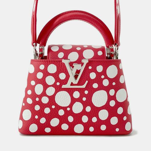 Louis Vuitton Capucines Red Calf Leather Infinity Dot Size MINI - Louis Vuitton - Modalova