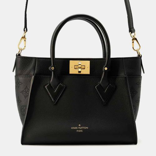 Louis Vuitton Noir Calf Leather Monogram Mahina On My Side bag Size PM - Louis Vuitton - Modalova