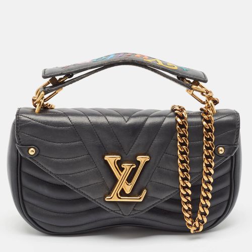 Louis Vuitton Black Leather Chain New Wave MM Bag - Louis Vuitton - Modalova