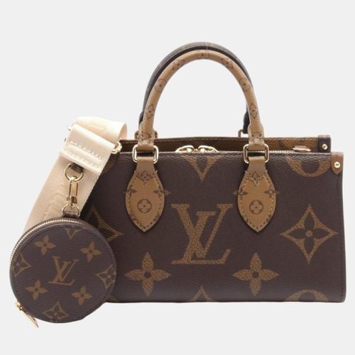 On The Go Coated Canvas Monogram Giant Reverse Handbag - Louis Vuitton - Modalova