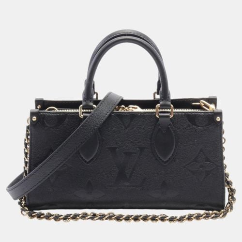 Louis Vuitton On The Go Leather Black Monogram Empreinte Noir Handbag - Louis Vuitton - Modalova