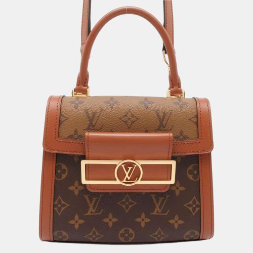 Louis Vuitton Black Monogram Reverse Dauphine Capital Handbag - Louis Vuitton - Modalova