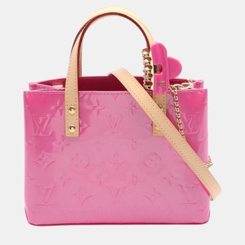 Louis Vuitton Reed Pm Monogram Vernis Neon Pink Leather Handbag - Louis Vuitton - Modalova