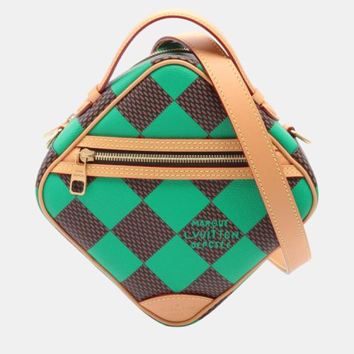 Louis Vuitton Chess Vert Damier Pop Coated Canvas Leather Green Brown Handbag - Louis Vuitton - Modalova