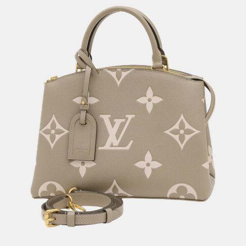 Louis Vuitton Monogram Empreinte Petit Palais Pm Tourterelle Creme Handbag - Louis Vuitton - Modalova