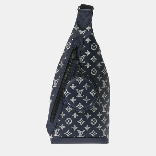 Louis Vuitton Monogram Shadow Duos Body Navy Leather Shoulder Bag - Louis Vuitton - Modalova