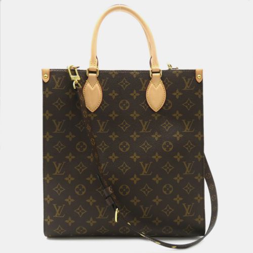 Louis Vuitton Sac Plat Pm Coated Canvas Monogram Brown Bag - Louis Vuitton - Modalova