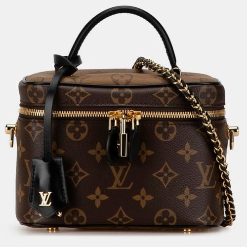 Louis Vuitton Monogram Vanity Nv Pm Chain Shoulder Brown Pvc Leather Bag - Louis Vuitton - Modalova