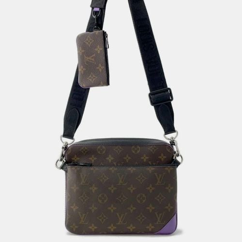 Louis Vuitton Monogram Macassar Trio Black Shoulder Bag - Louis Vuitton - Modalova