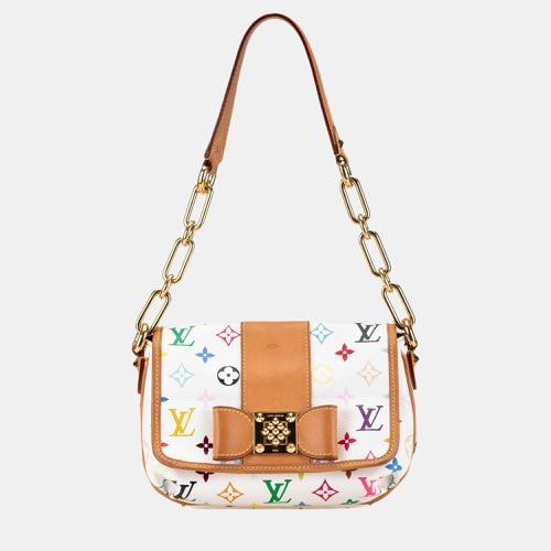 Louis Vuitton White Monogram Multicolore Patti - Louis Vuitton - Modalova