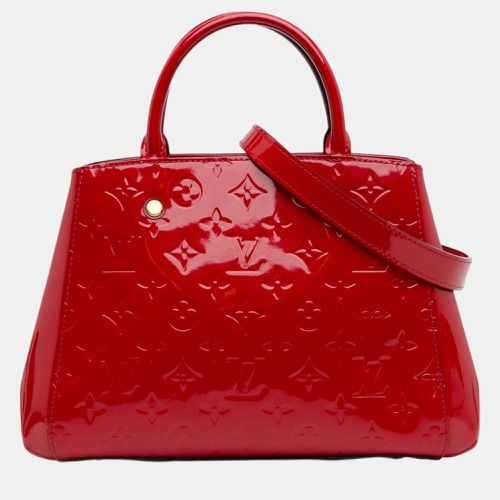 Louis Vuitton Red Monogram Vernis Montaigne BB - Louis Vuitton - Modalova