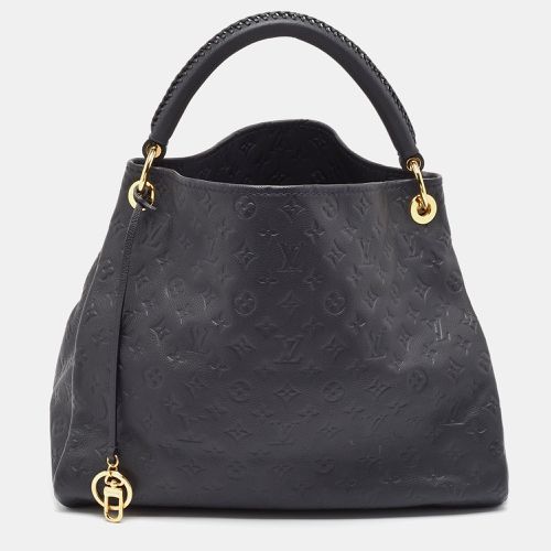 Bleu Infini Monogram Empreinte Leather Artsy MM Bag - Louis Vuitton - Modalova