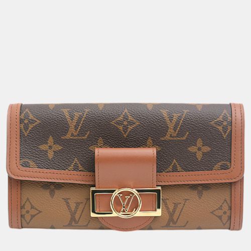 Louis Vuitton Brown Monogram Canvas Sarah Dauphine Wallet - Louis Vuitton - Modalova