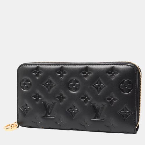 Louis Vuitton Black Leather Monogram Zippy Wallet - Louis Vuitton - Modalova