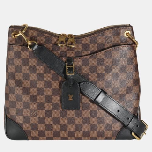 Black Damier Ebene Canvas Odeon PM bag - Louis Vuitton - Modalova