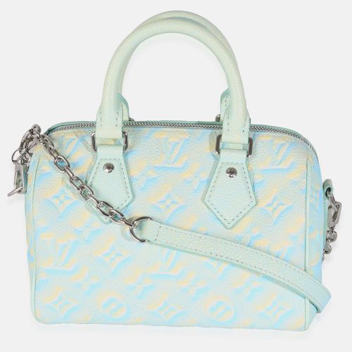 Louis Vuitton Water Green Empreinte Monogram Summer Stardust Speedy 20 Satchel Bag - Louis Vuitton - Modalova