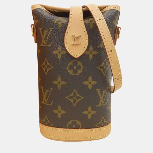 Louis Vuitton Brown Monogram Canvas Fold Me Pouch Bag - Louis Vuitton - Modalova