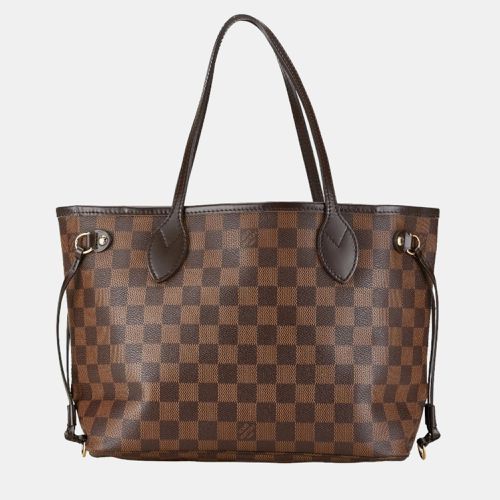 Louis Vuitton Brown Damier Ebene Canvas Neverfull PM Tote Bag - Louis Vuitton - Modalova