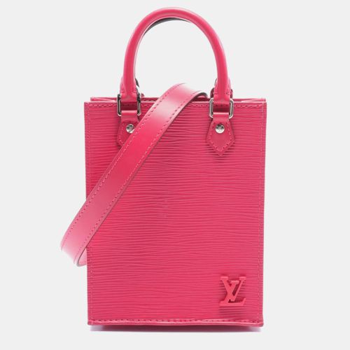 Louis Vuitton Pink Epi Petit Sac Plat Tote Bag - Louis Vuitton - Modalova